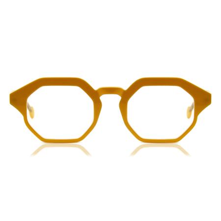 LA Eyeworks Rye 955 Geel Heren Bril