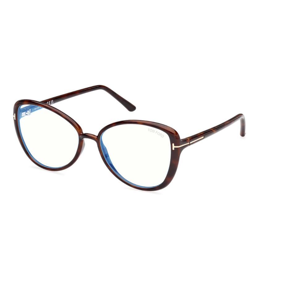 Tom Ford FT5907-B 52 Tortoiseshell Dames Bril
