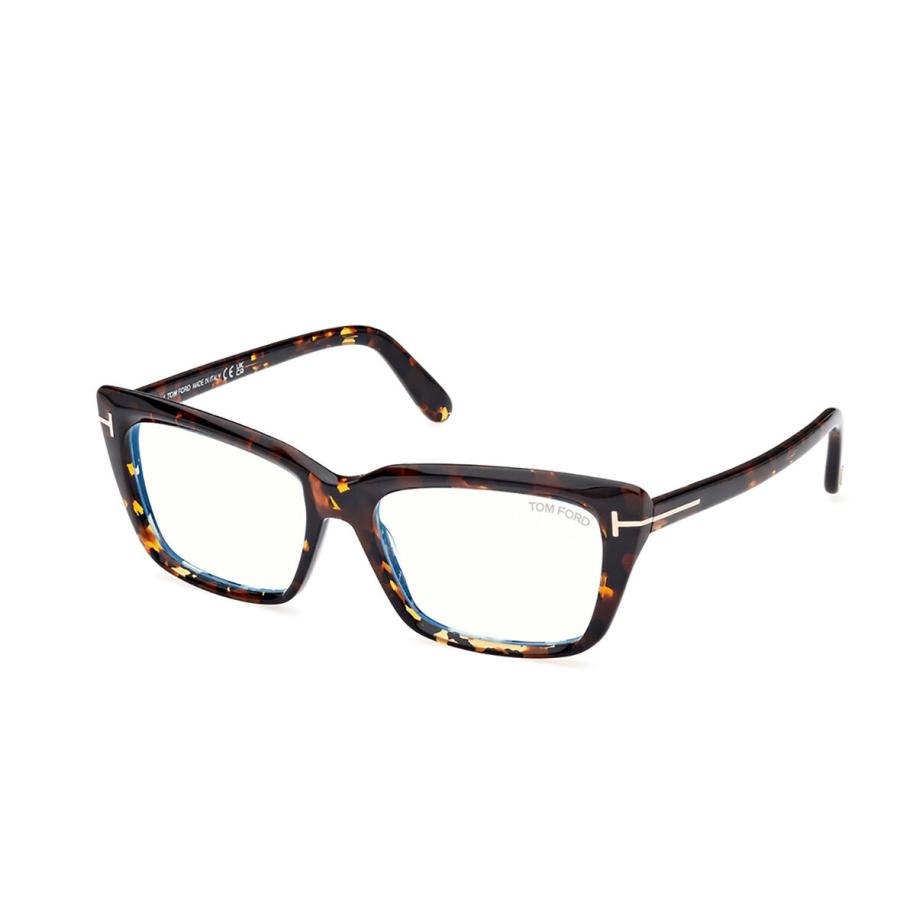 Tom Ford FT5894-B 52 Tortoiseshell Dames Bril