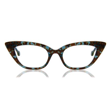 LA Eyeworks Trellis 633 Blauw Dames Bril