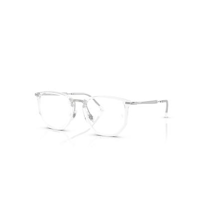 Ray-Ban Rb4451v Optics Zilver montuur Helder glazen Gepolariseerd 53-20