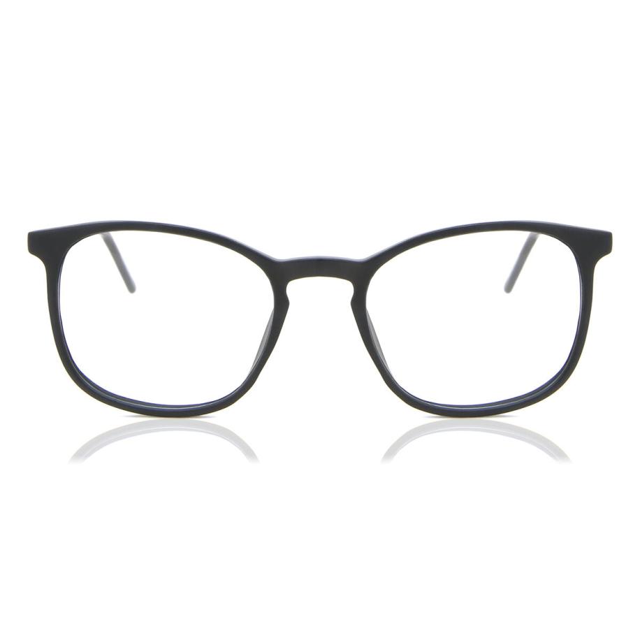 Heren Vierkant Volledige rand Plastic Zwart Bril - Anti-Blauwlichtglazen - SmartBuy Collection