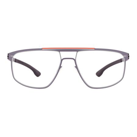 Ic! Berlin M1655 AMG 08 Oranje Bridge-Aubergine Purple Heren Bril