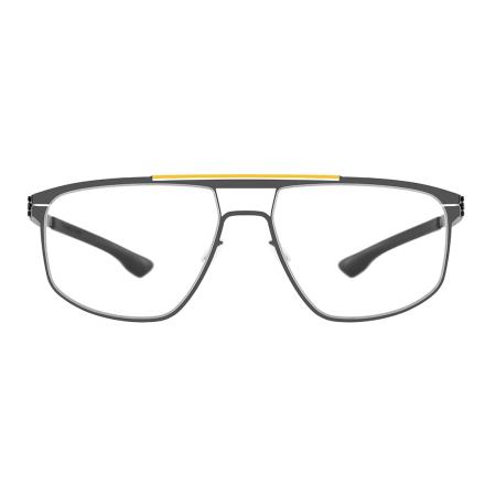 Ic! Berlin M1655 AMG 08 Geel Bridge-Gun-Metaal Gunmetal Heren Bril