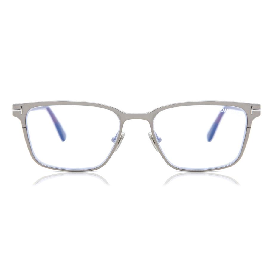 Tom Ford FT5733-B Blauw-Light Block 8 Grijs Heren Bril
