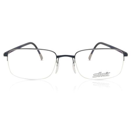 Silhouette Illusion Nylor 5559/75 4540 Blauw Heren Bril