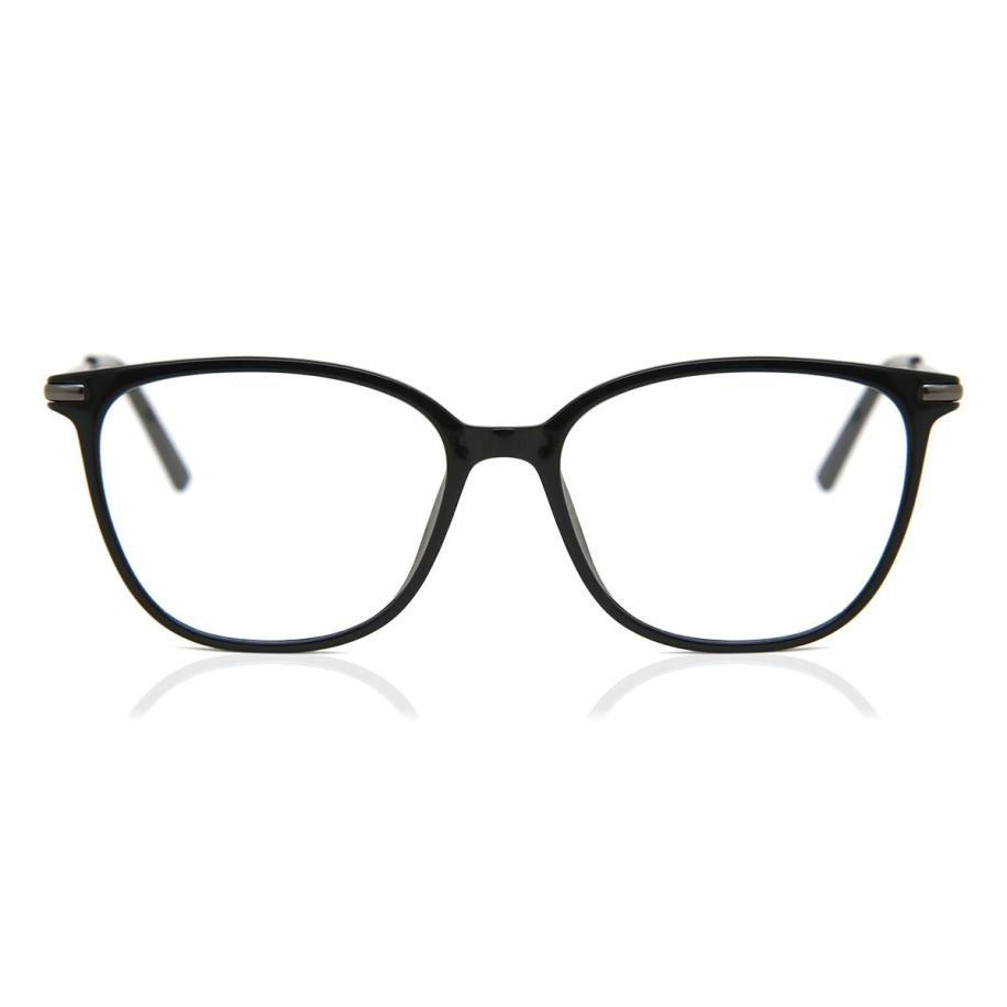 Heren Vierkant Volledige rand Acetaat Zwart Bril - Anti-Blauwlichtglazen - SmartBuy Collection