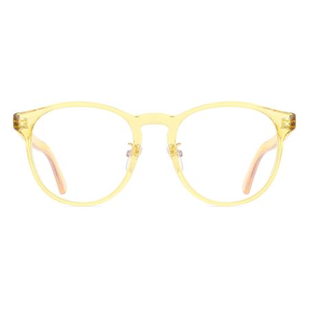 The Book Club Ham Lit Blauw-Light Block TBC223051800 Geel Heren Bril