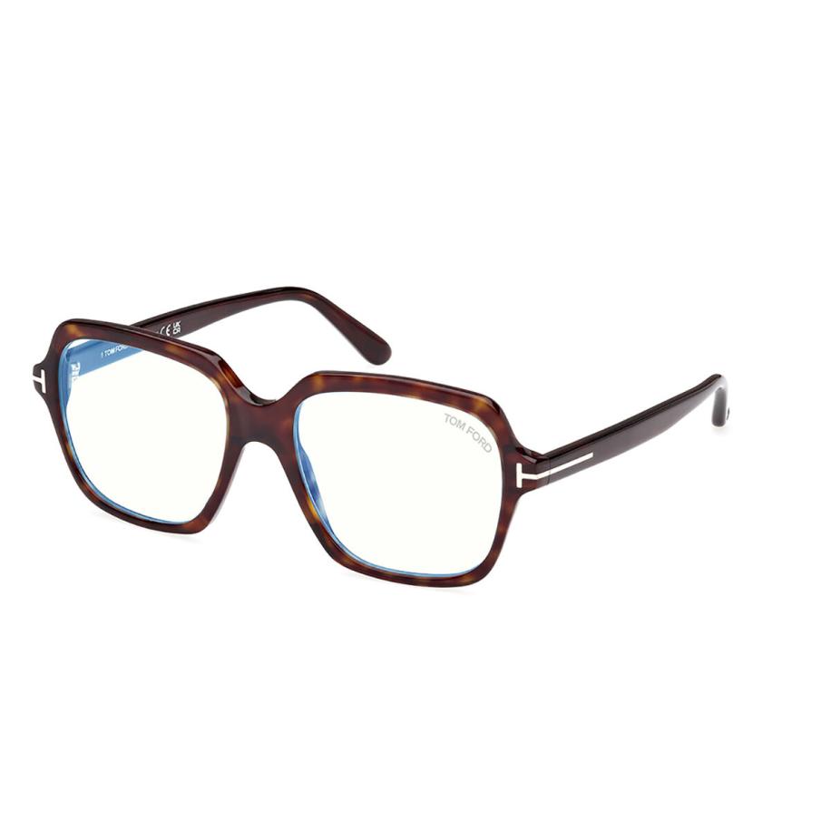 Tom Ford FT5908-B 52 Blauw-Light Block Tortoiseshell Dames Bril