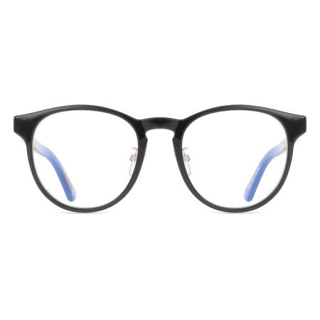 The Book Club Ham Lit Blauw-Light Block TBC223052000 Zwart Heren Bril