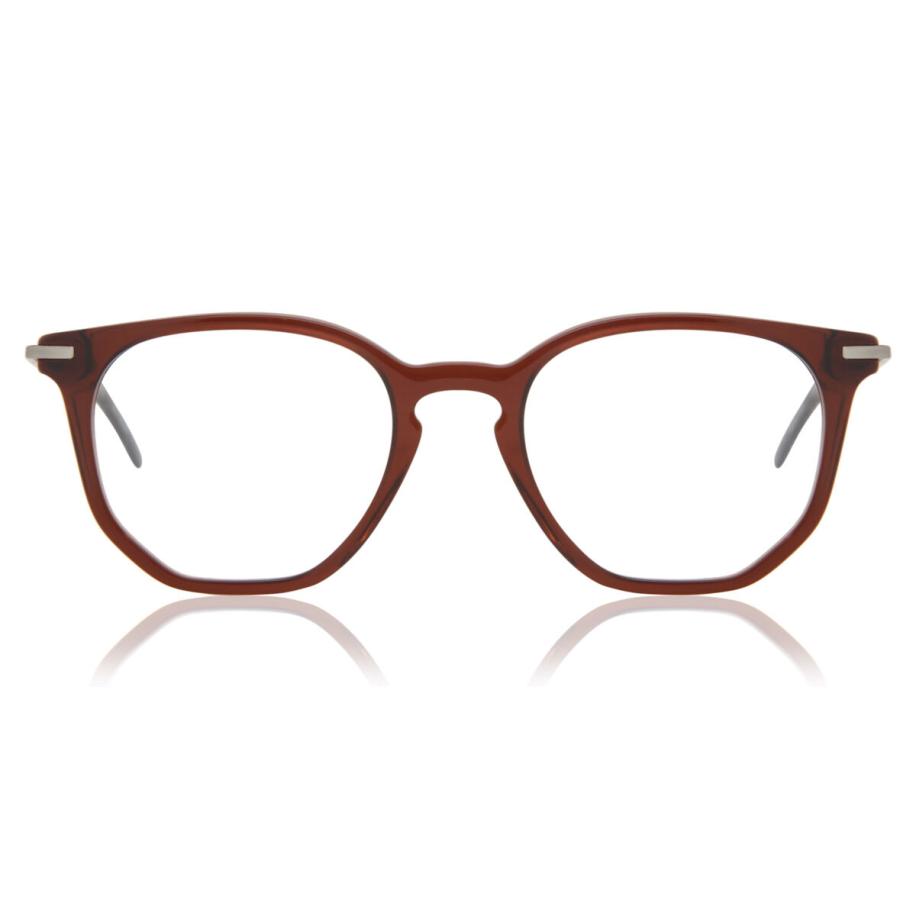 Heren Vierkant Volledige rand Plastic Bruin Bril - Anti-Blauwlichtglazen - SmartBuy Collection