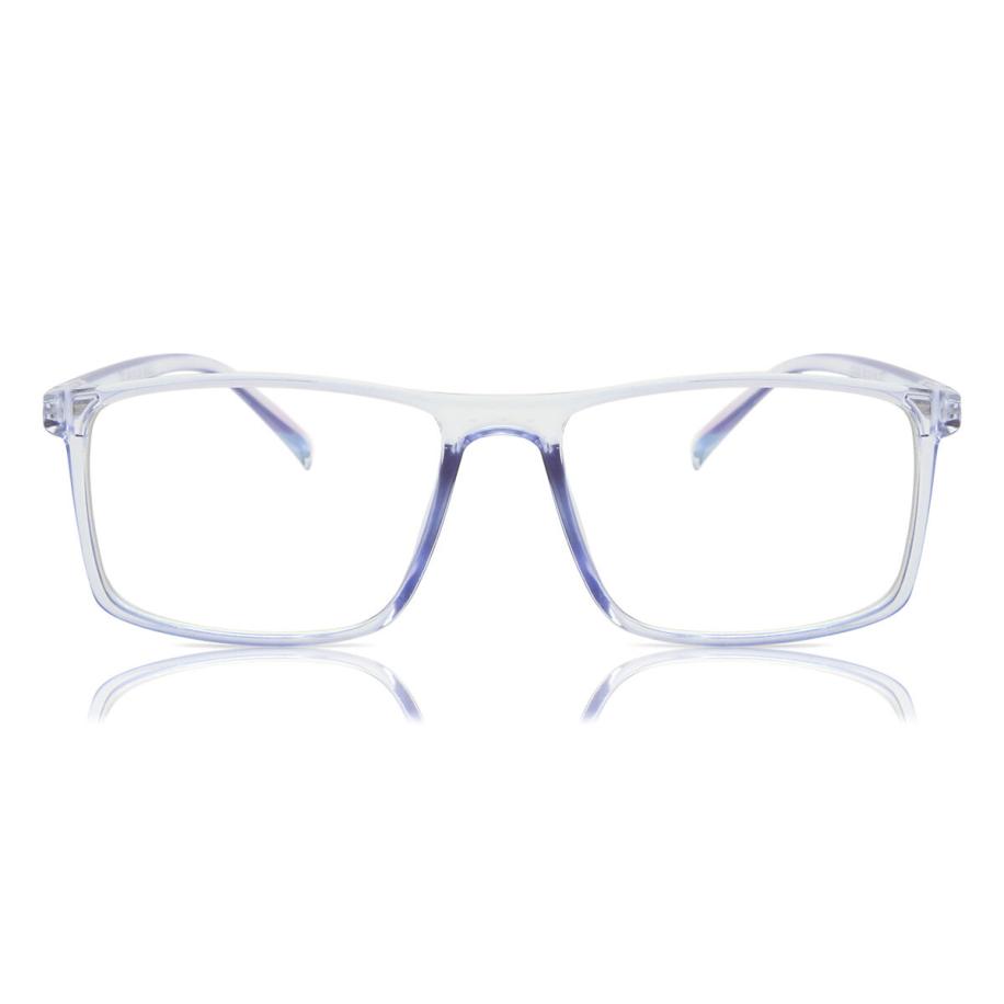 Heren Vierkant Volledige rand Plastic Blauw Bril - Anti-Blauwlichtglazen - SmartBuy Collection
