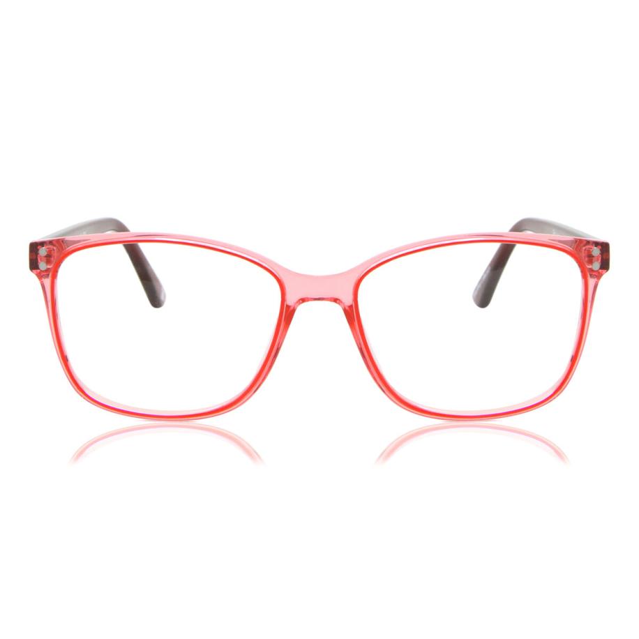 Heren Vierkant Volledige rand TR90 Rood Bril - Anti-Blauwlichtglazen - SmartBuy Collection