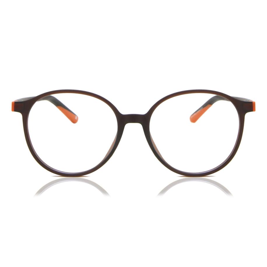 Heren Ovaal Volledige rand TR90 Bruin Bril - Anti-Blauwlichtglazen - SmartBuy Collection