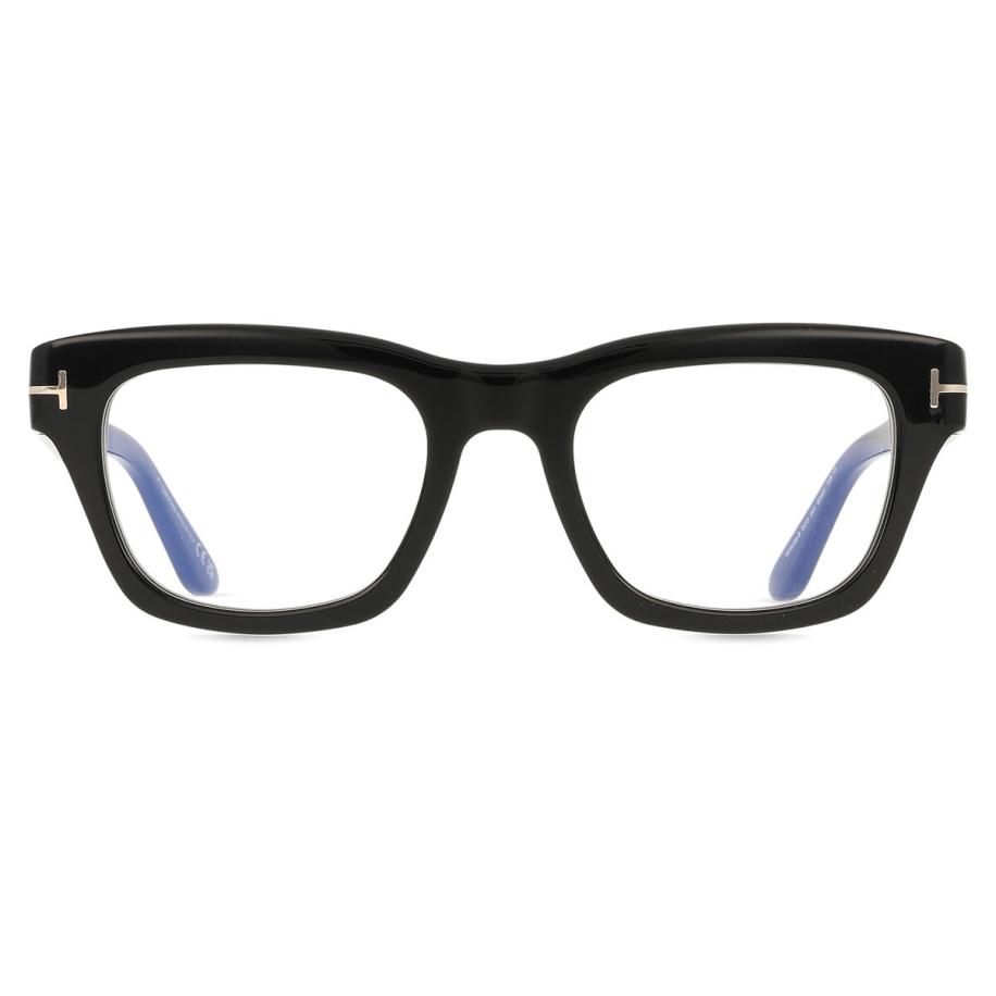 Tom Ford FT6036-B 1 Blauw-Light Block Zwart Heren Bril