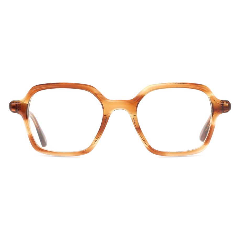 Heren Geometric Volledige rand Plastic Tortoiseshell Bril - Anti-Blauwlichtglazen - Arise Collective