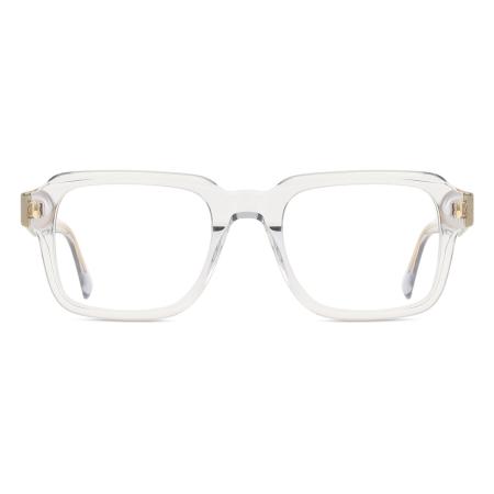 Heren Vierkant Volledige rand Plastic Doorzichtig Bril - Anti-Blauwlichtglazen - Arise Collective