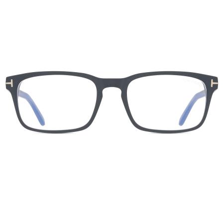 Tom Ford FT5938-B 091 Blauw-Light Block Blauw Heren Bril