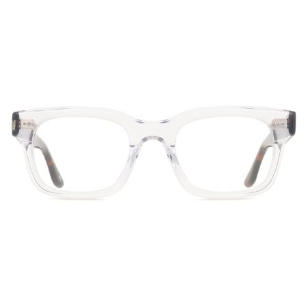 Heren Vierkant Volledige rand Plastic Doorzichtig Bril - Anti-Blauwlichtglazen - Arise Collective