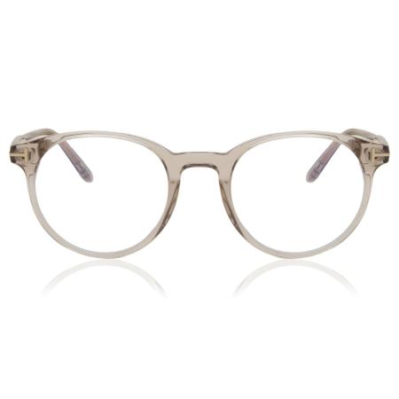 Tom Ford FT5695-B 045 Blauw-Light Block Bruin Heren Bril