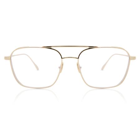 Tom Ford FT5659-B Blauw-Light Block 028 Goud Heren Bril