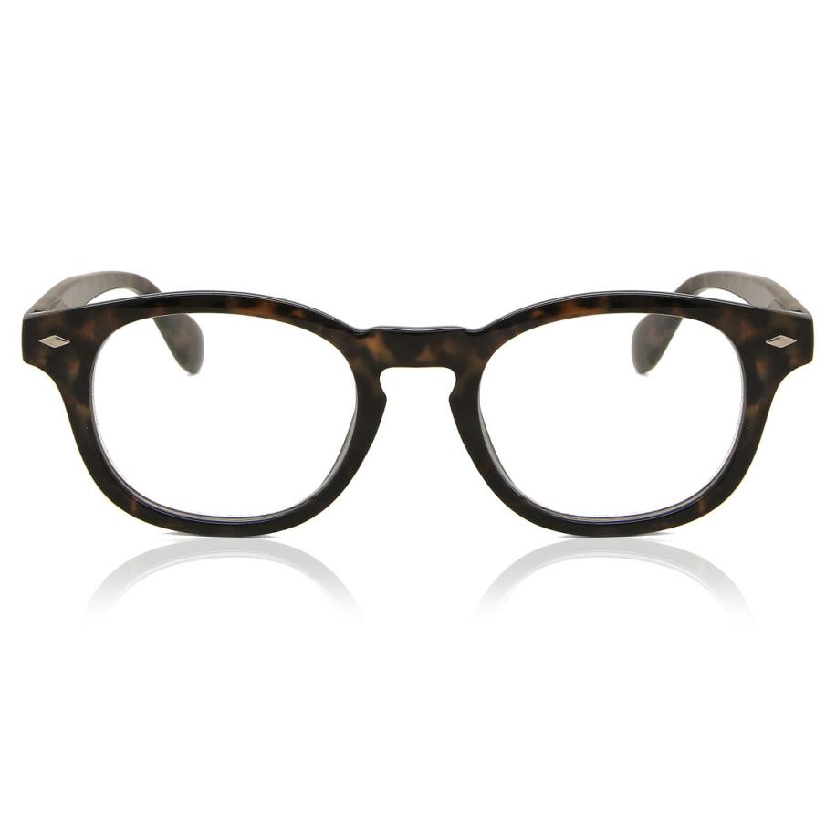 Croon Bowie Havana Groen Tortoiseshell Heren Bril