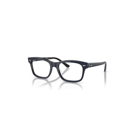 Ray-Ban Burbank Optics Blauw Op Havana montuur Helder glazen Gepolariseerd 52-19