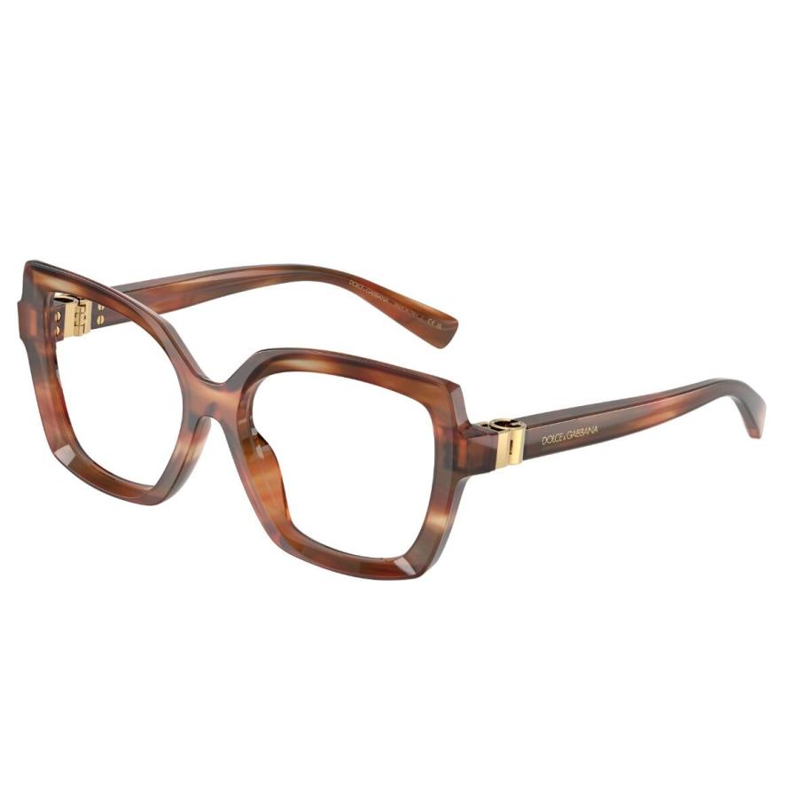 Dolce & Gabbana DG3413 3221 Bruin Dames Bril