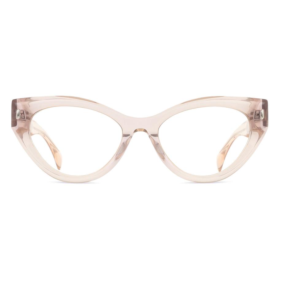 Dames Cat-eye Volledige rand Plastic Doorzichtig Bril - Anti-Blauwlichtglazen - Arise Collective