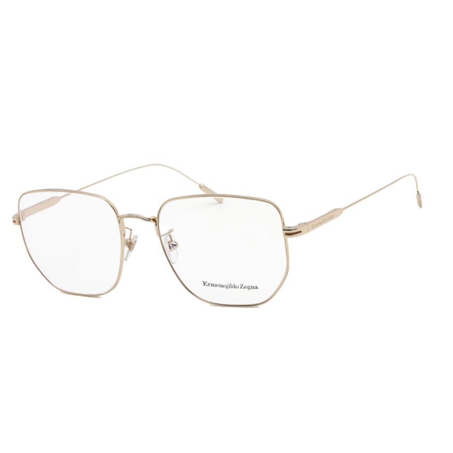 Zegna EZ5222D Aziatische pasvorm 28 Goud Heren Bril