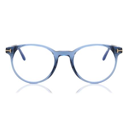Tom Ford FT5695-B 090 Blauw-Light Block Blauw Heren Bril