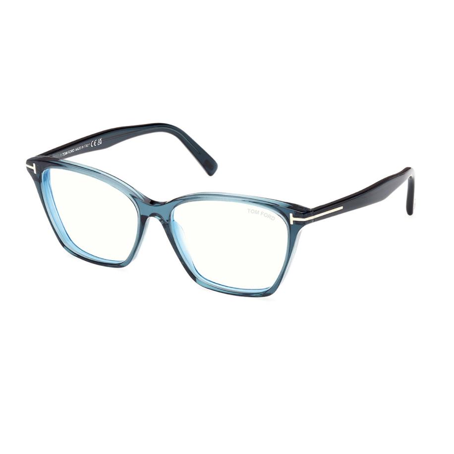 Tom Ford FT5949-B 92 Blauw-Light Block Blauw Dames Bril