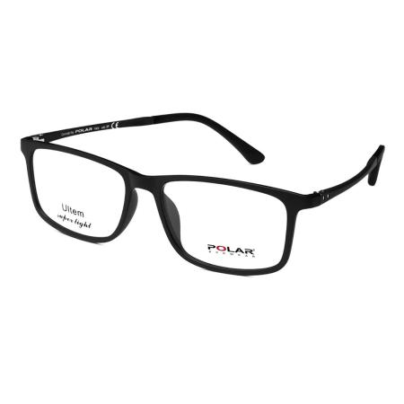 Polar 401 With Clip-On 76 Zwart Heren Bril