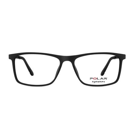 Polar 470 With Clip-On Kinder 76/G Zwart Kinder Bril