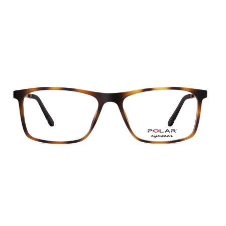 Polar 470 With Clip-On 428 Tortoiseshell Heren Bril