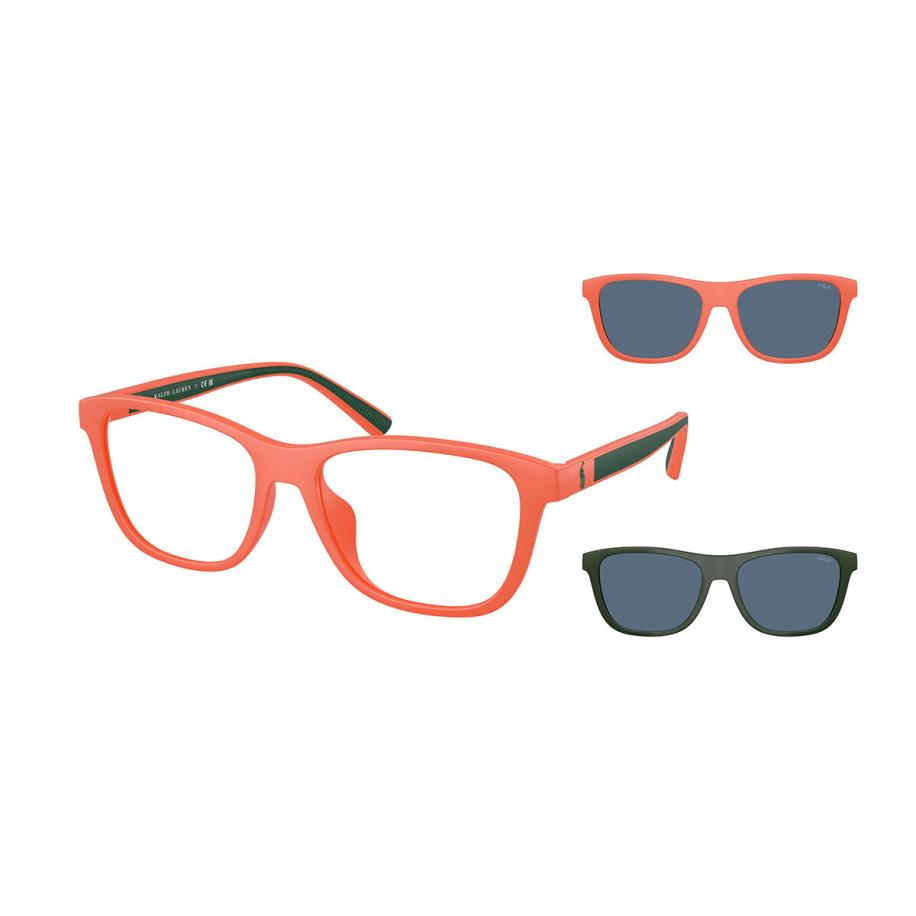 Polo Ralph Lauren PH4228U With Clip-On 546080 Oranje Heren Bril