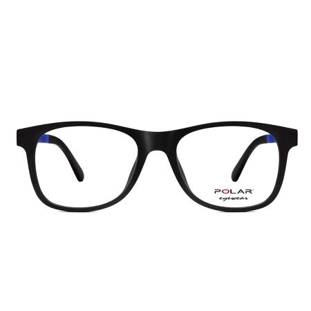 Polar 474 With Clip-On Kinder 47 Blauw Kinder Bril