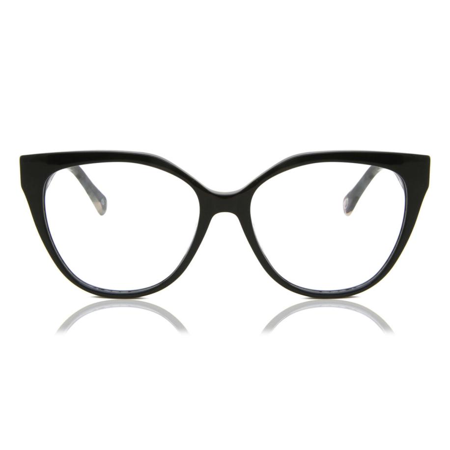Dames Cat-eye Volledige rand Plastic Zwart Bril - Anti-Blauwlichtglazen - SmartBuy Collection