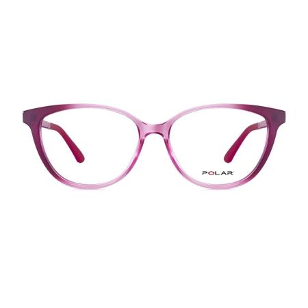 Polar 506 With Clip-On Kinder 08 Roze Kinder Bril