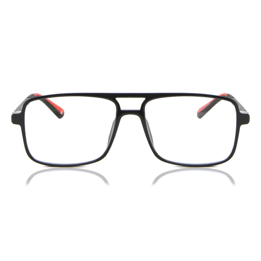 Heren Piloot Volledige rand TR90 Zwart Bril - Anti-Blauwlichtglazen - SmartBuy Collection
