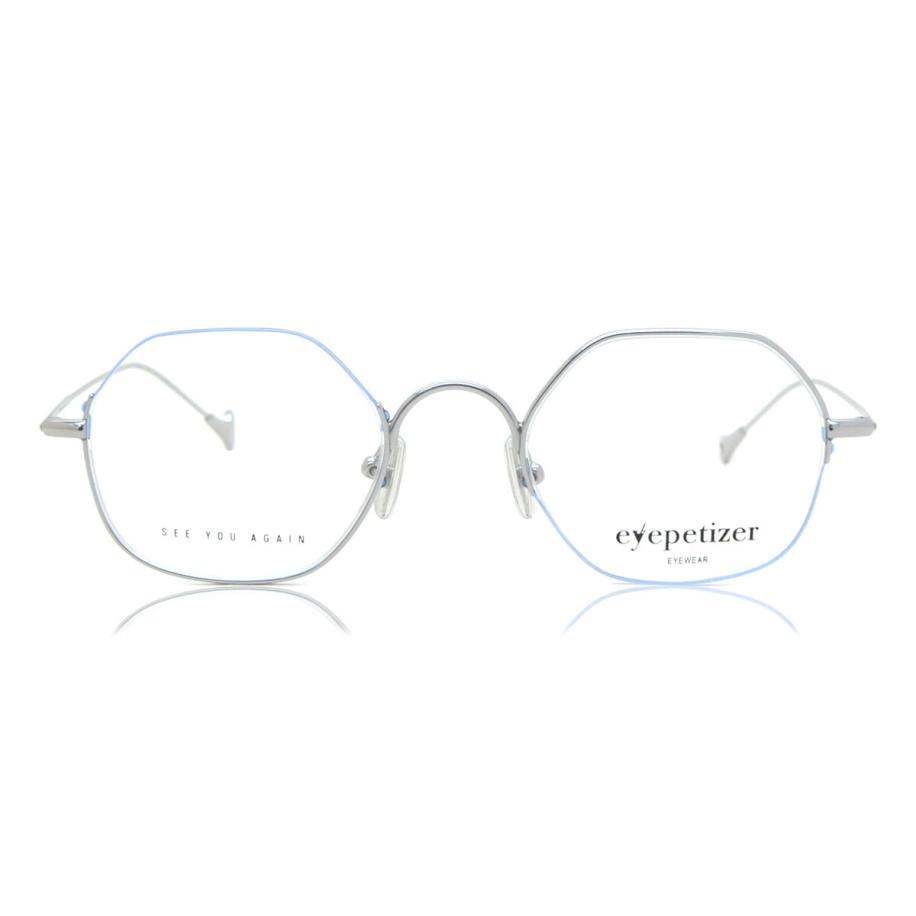 Eyepetizer Ottagono C.1 Zilver Heren Bril