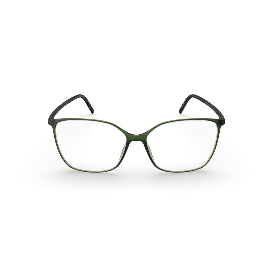 Silhouette Pure Wave Volledige rand 1612/75 5560 Groen Dames Bril