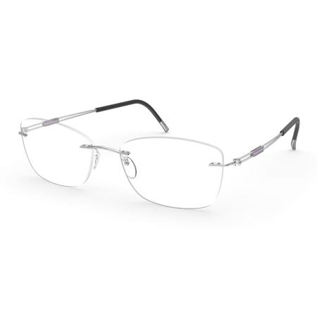 Silhouette TNG Doorzichtigs 5551/KG 7100 Zilver Dames Bril