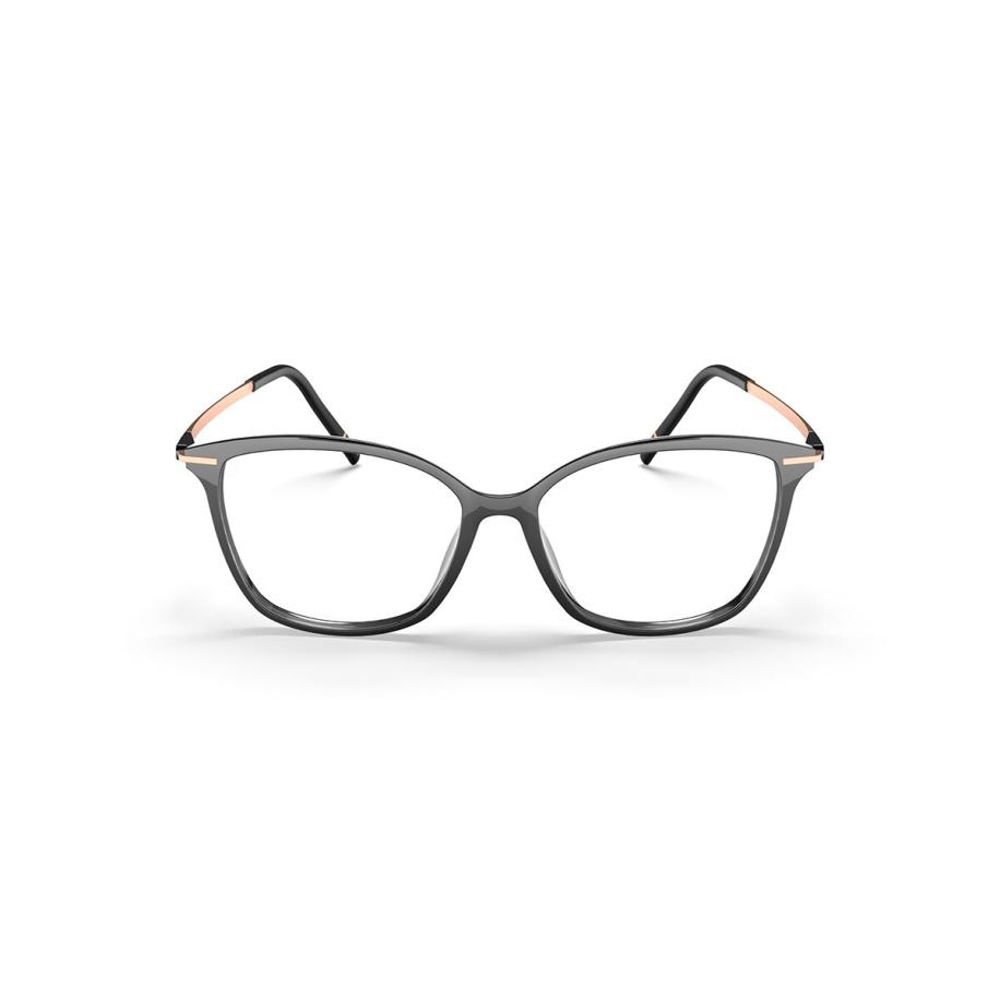 Silhouette Rising Dawn Volledige rand 1619/75 9030 Zwart Dames Bril