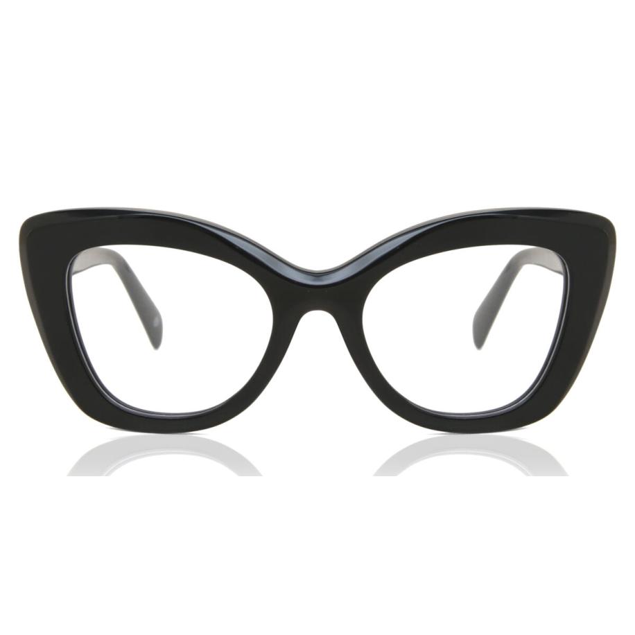 Dames Butterfly Volledige rand Plastic Zwart Bril - Anti-Blauwlichtglazen - SmartBuy Collection
