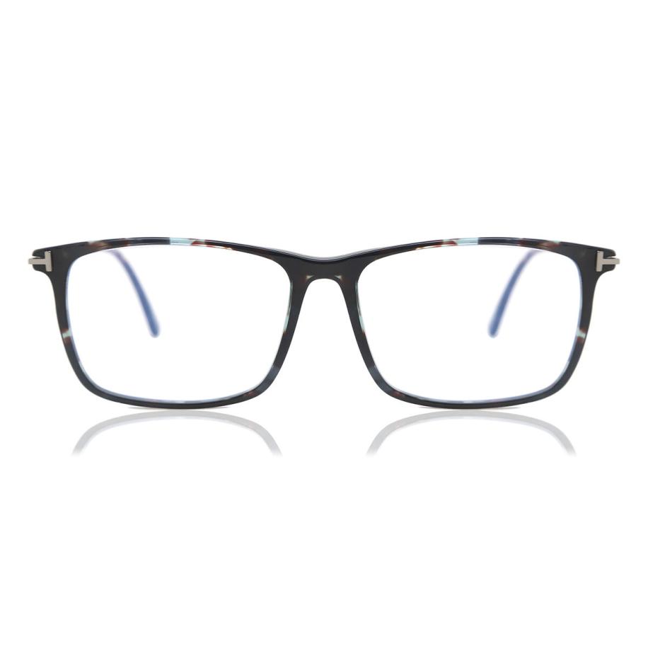 Tom Ford FT5758-B 55 Tortoiseshell Heren Bril