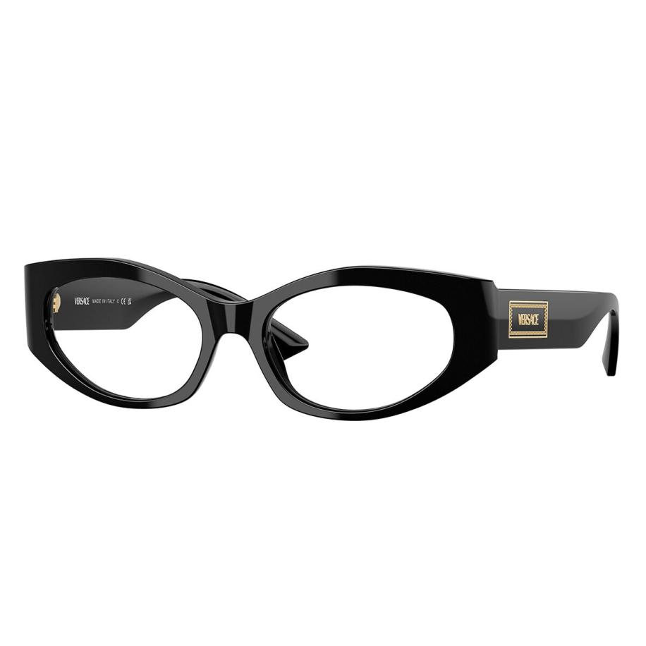 Versace VE3369F Aziatische pasvorm GB1 Zwart Dames Bril