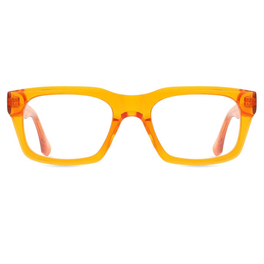 Heren Vierkant Volledige rand Plastic Doorzichtig Bril - Anti-Blauwlichtglazen - SmartBuy Collection