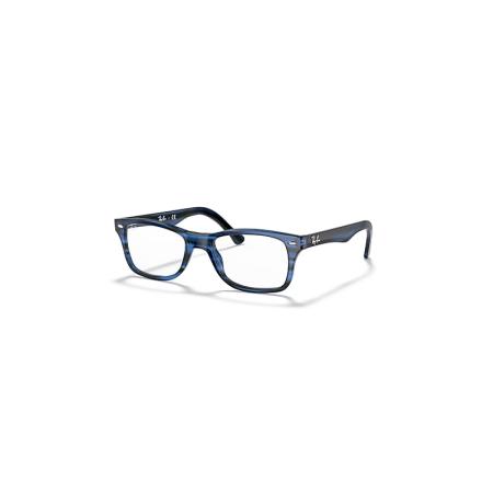 Ray-Ban Rb5228 Optics Blauw Gestreept montuur Helder glazen Gepolariseerd 55-17