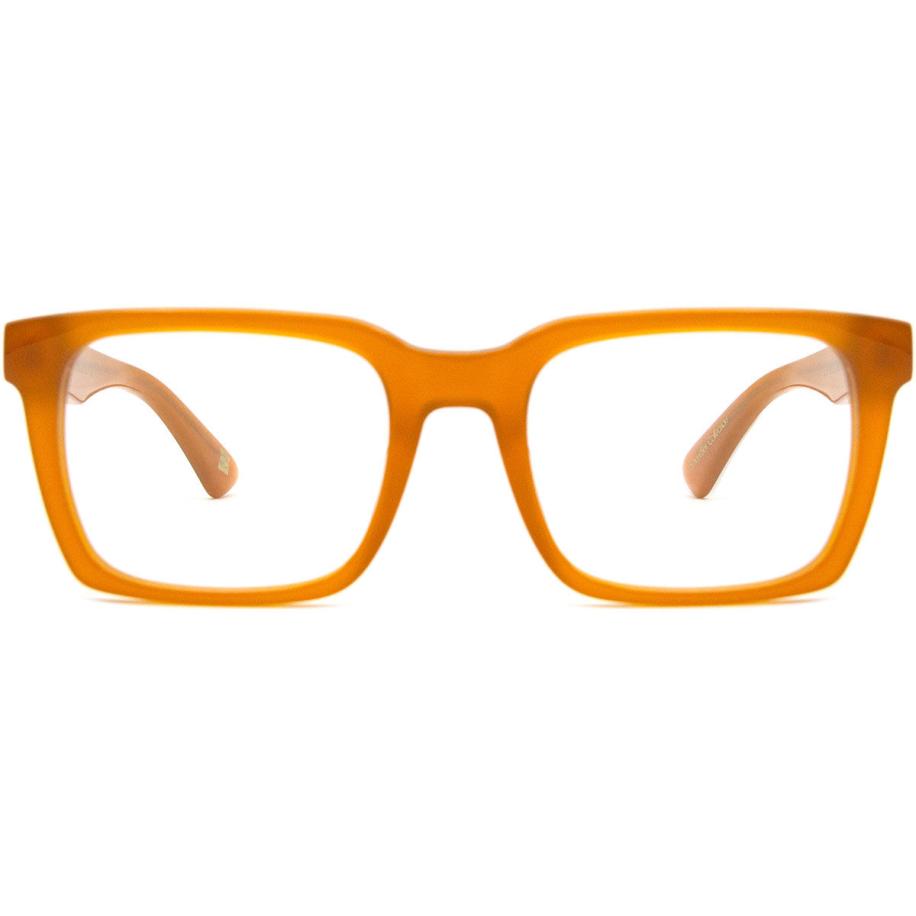 Heren Vierkant Volledige rand Plastic Bruin Bril - Anti-Blauwlichtglazen - SmartBuy Collection